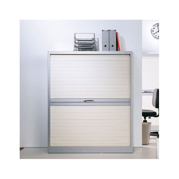 Armoire à rideaux horizontaux 145cm Lemondedubureau