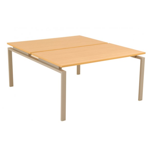 Bureau double Santiago 80-180cm de longueur Bureau double Santiago 80-180cm de longueur