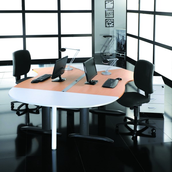 Bureau bench 2 postes Dallas Bureau bench 2 postes Dallas
