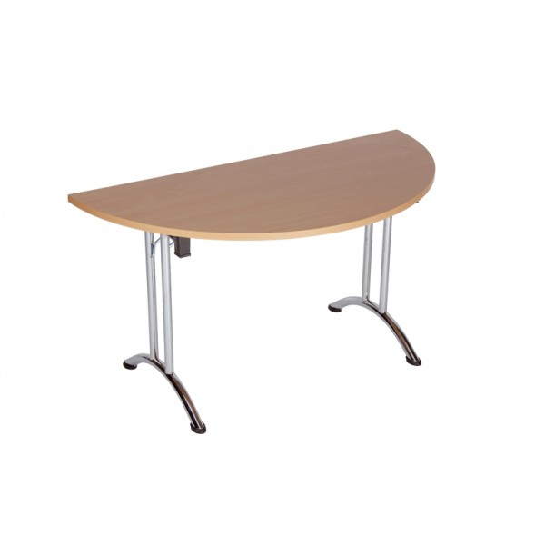 Table pliante demi-ronde Dormans-DR Table pliante demi-ronde Dormans-DR